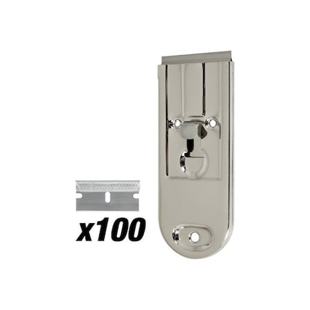 A E S Industries 101 Razor Blades w/Scraper 254